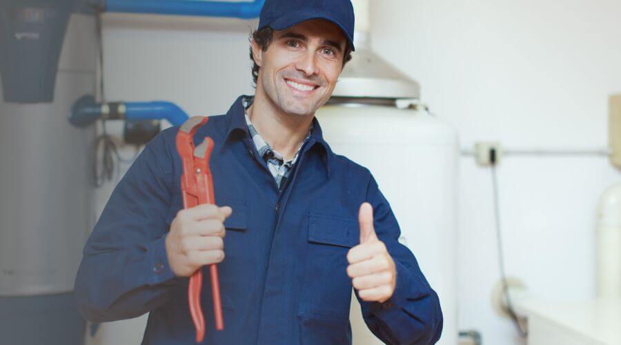Professional water heater repair in Almont, ND